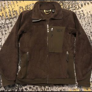 Chocolate Brown Mountain Hardware Fleece Jacket